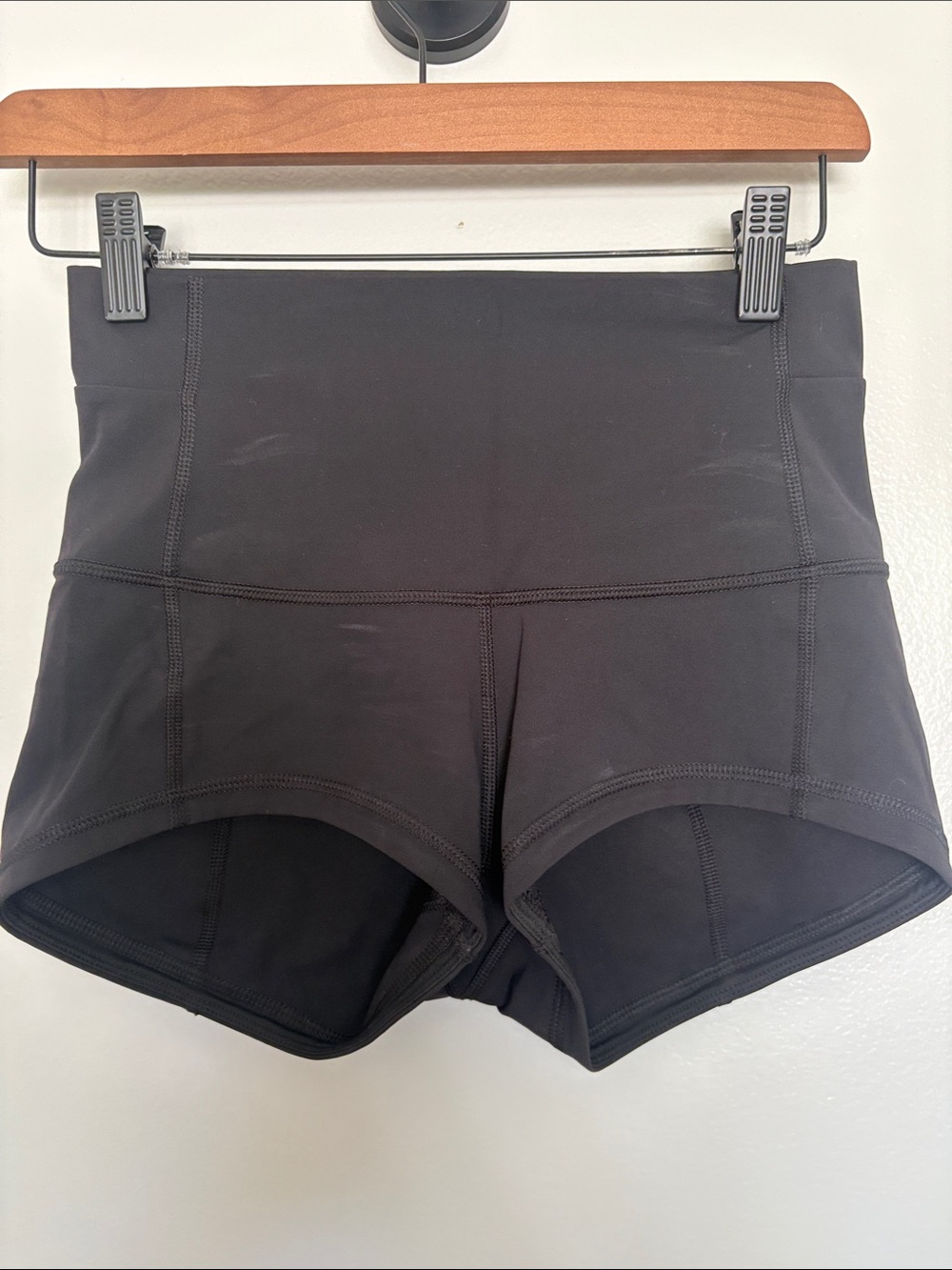 lululemon athletica Black High-Rise Athletic Shorts